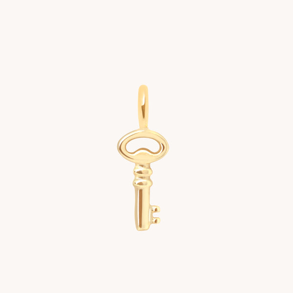 Motif Charms - Key Charm 9k Gold - Welding Charm - Astrid & Miyu