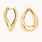 Molten Large Hoops in Gold-Astrid &amp; Miyu