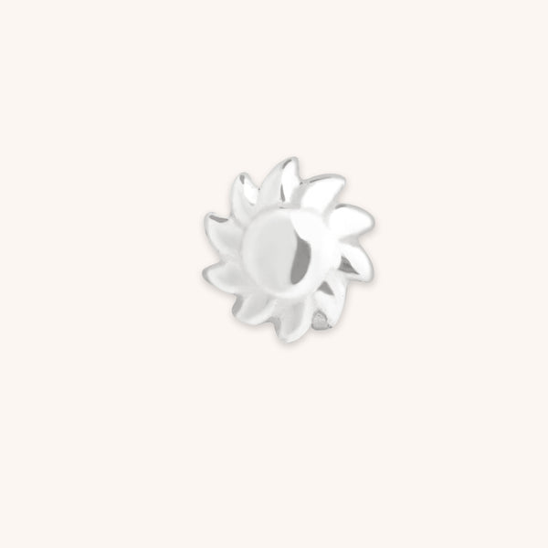 A&M Junior Collection - Sunshine Click Charm in 9k White Gold - Click Charm - Astrid & Miyu