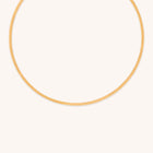18k Gold Plated Jewellery - Essential Snake Chain Necklace in Gold - Chain Necklace - Astrid & Miyu