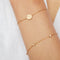18k Gold Plated Jewellery - Aries Zodiac Bracelet in Gold - Zodiac - Astrid &amp; Miyu