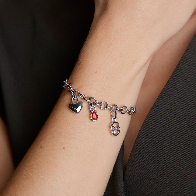 Chelsea Bracelet Charming Gift Set in Silver-Astrid & Miyu