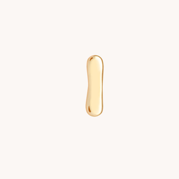 I Initial Click Charm in Solid Gold-Astrid & Miyu