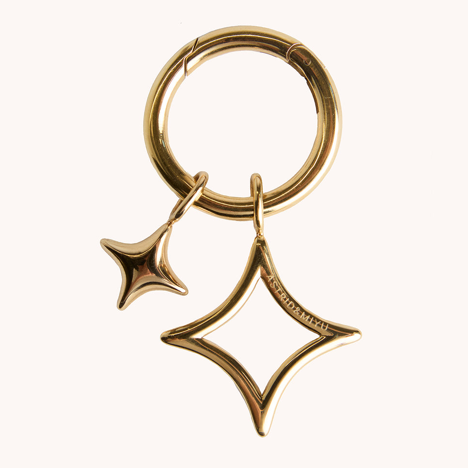 Cosmic Keyring Charm-Astrid & Miyu