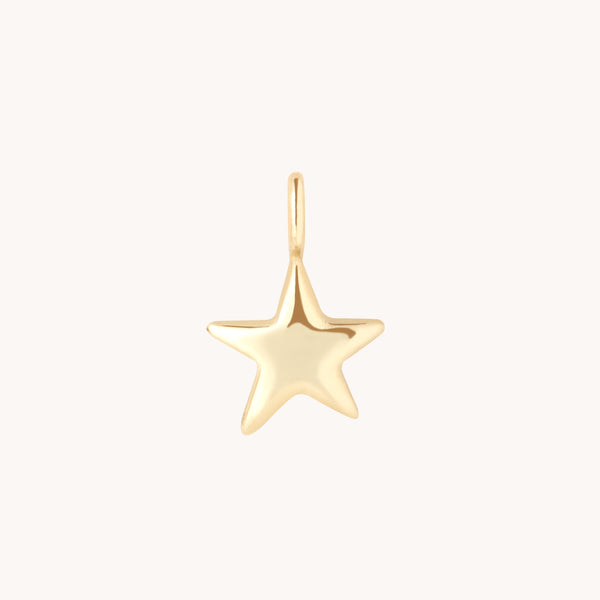 Star Charm 9k Gold-Astrid &amp; Miyu