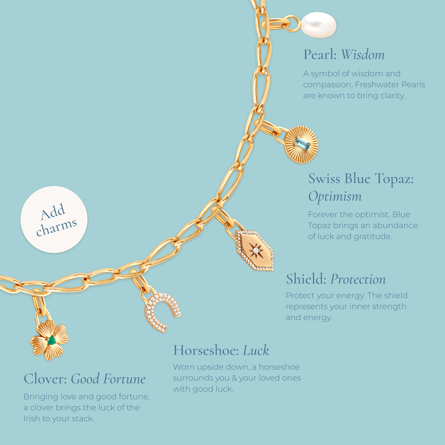 18k Gold Plated Jewellery - Infinite Pearl Bold Lariat Necklace in Gold - Lariat Necklace - Astrid &amp; Miyu
